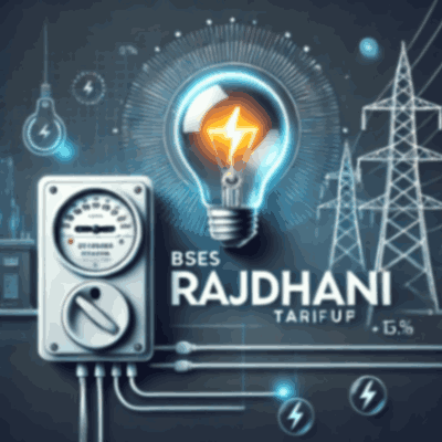 Understanding BSES Rajdhani Tariff Rates and Structure
