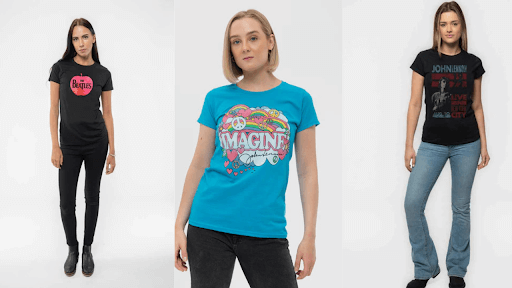 How to Style a Beatles T-Shirt for Women on College’s First Day How to Style a Beatles T-Shirt for Women on College’s First Day