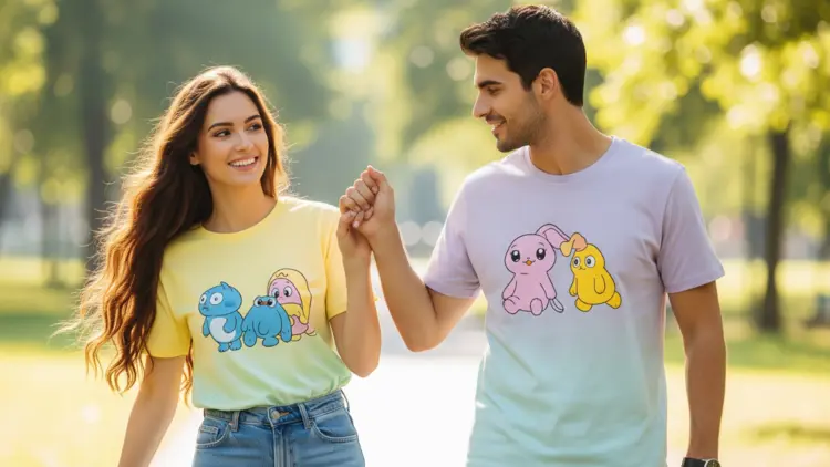 How to Style T-Shirts for Couples Without Looking Cheesy?