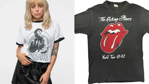 How Can You Mix Vintage Band Tees With Modern Fashion In The UK?